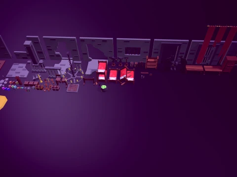 Poly3D - Modular Dungeon Pack 3D Model