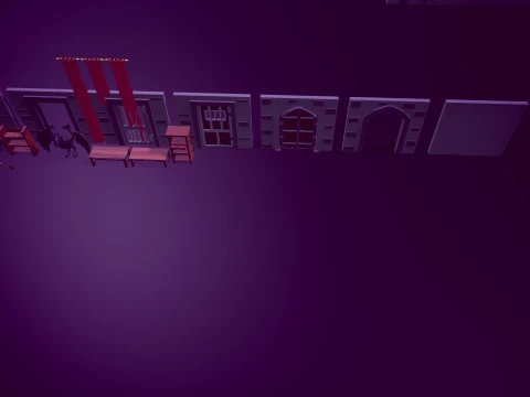 Poly3D - Modular Dungeon Pack 3D Model
