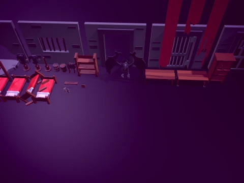 Poly3D - Modular Dungeon Pack 3D Model