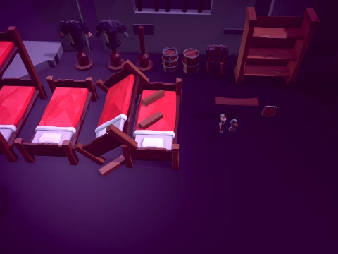 Poly3D - Modular Dungeon Pack 3D Model