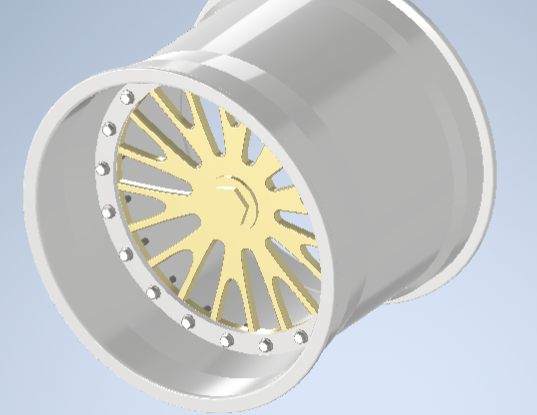 Llanta bbs estilo le mans sin llanta Modelo 3D .c4d .max .obj .3ds .fbx .stl .blend 