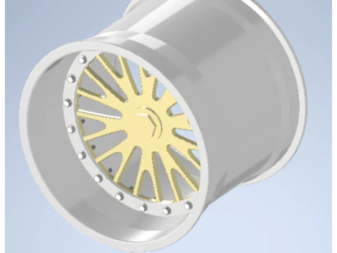 Bbs aro le mans estilo sem pneu Modelo 3D