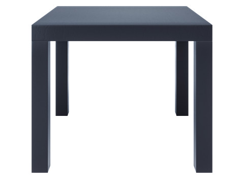 IKEA Siyah Minimalist Yan Sehpa 55x55x45 cm 3D Model