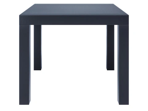 IKEA Black Minimalist Side Table 55x55x45 cm 3D Model