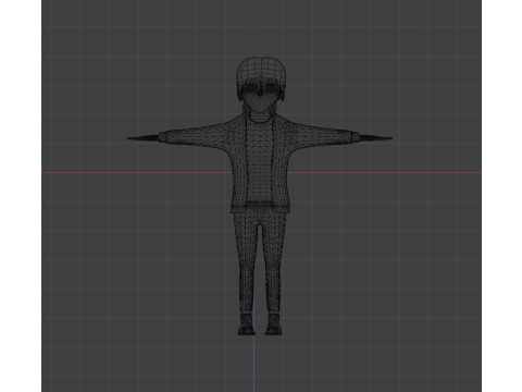 शैलीबद्ध चरित्र मॉडलिंग 3D मॉडल