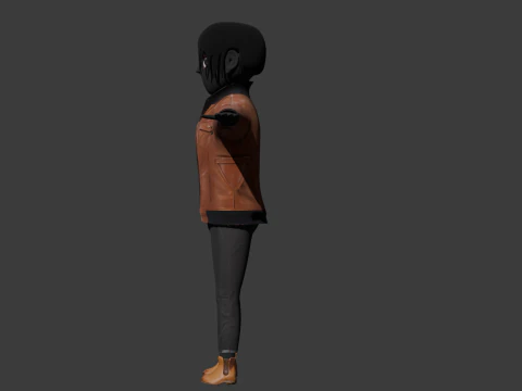 Stylized Character Modeling 3D Model