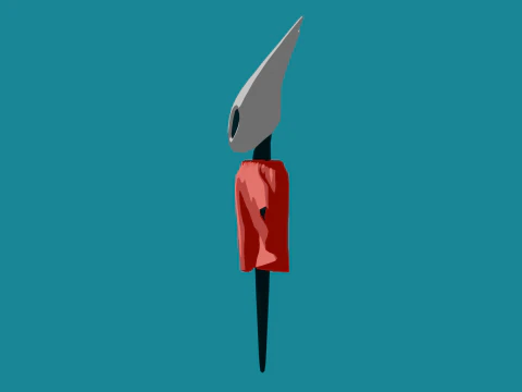 Hallow Knight SilksongHornet 3D Model