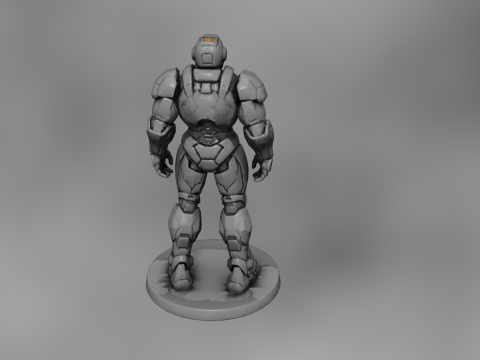 Model opancerzonego wojownika Model do druku 3D