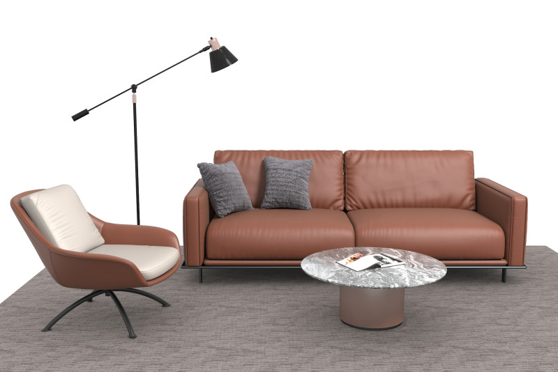 真皮沙发套02 3D 模型 .c4d .max .obj .3ds .fbx .stl .blend 