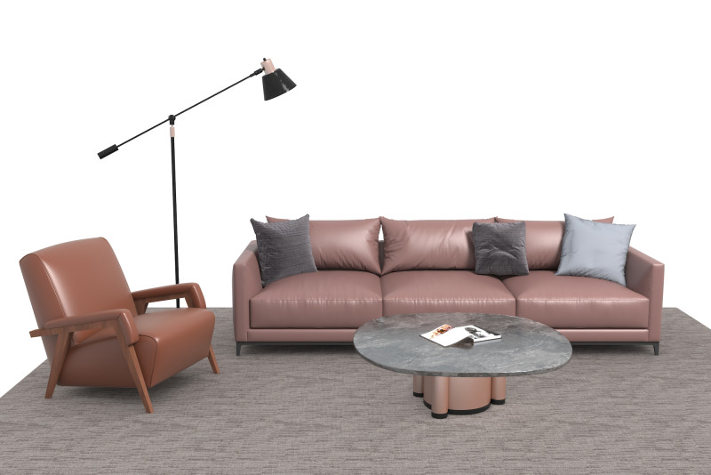 真皮沙发套03 3D 模型 .c4d .max .obj .3ds .fbx .stl .blend 