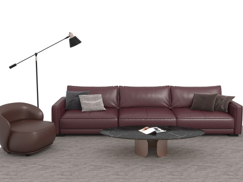 真皮沙发套06 3D 模型