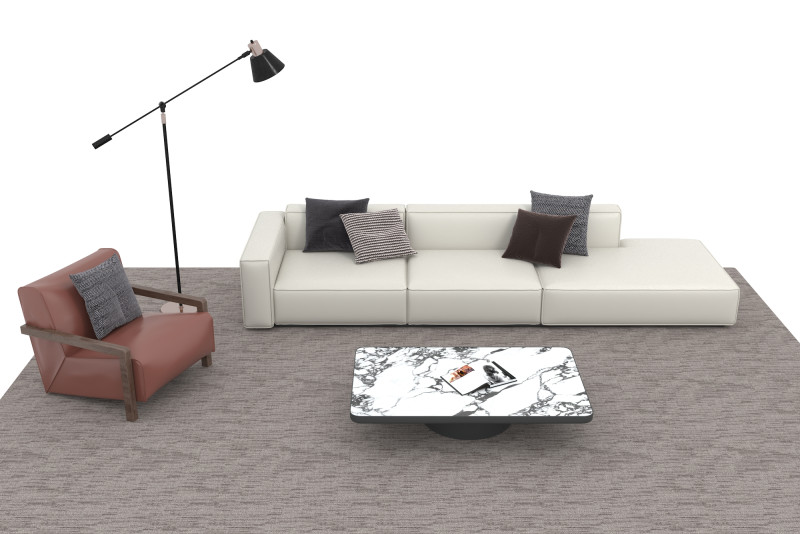 真皮沙发套10 3D 模型 .c4d .max .obj .3ds .fbx .stl .blend 