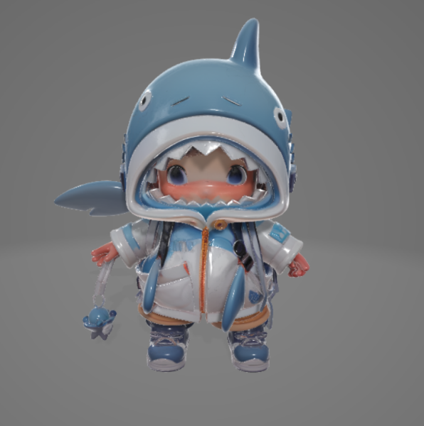 男孩 19 赤壁城市连帽衫儿童游戏就绪 Rigged PBR 3D 模型 .c4d .max .obj .3ds .fbx .stl .blend 