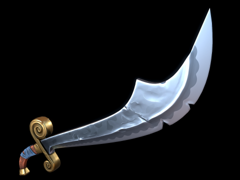 Stilize Pala 3D Model