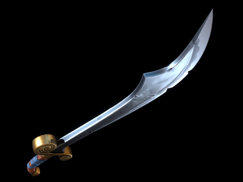 Stilize Pala 3D Model