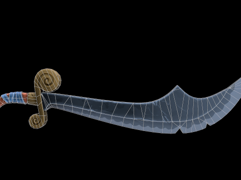 Stilize Pala 3D Model