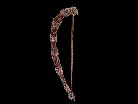 Stylized Bow 3D Model