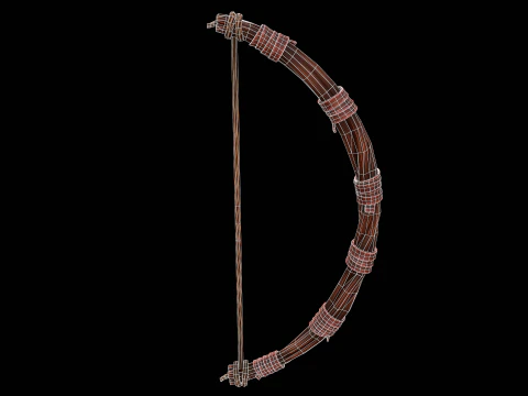 Stylized Bow 3D Model