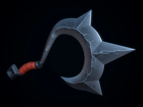 Stylized Butchers Hook 3D Model