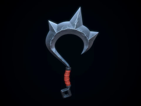 Stylized Butchers Hook 3D Model