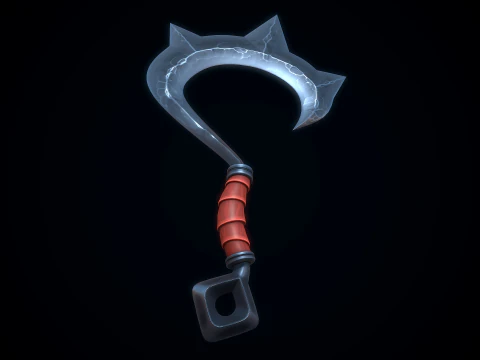 Stylized Butchers Hook 3D Model