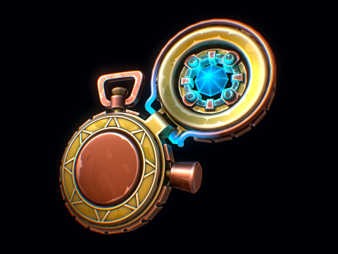 Perangkat Penjelajah Waktu Model 3D