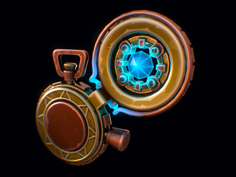 Perangkat Penjelajah Waktu Model 3D