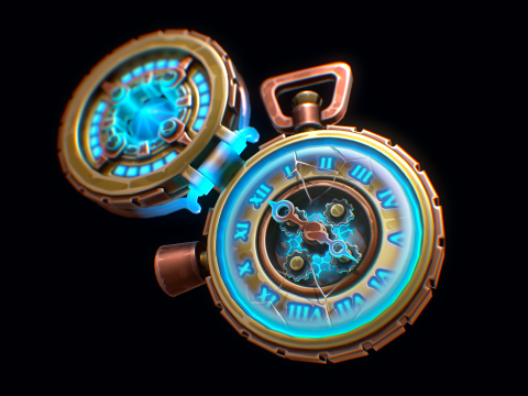 Perangkat Penjelajah Waktu Model 3D