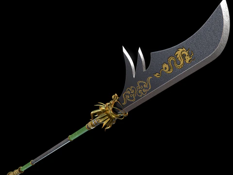 Great Guandao 3D Model