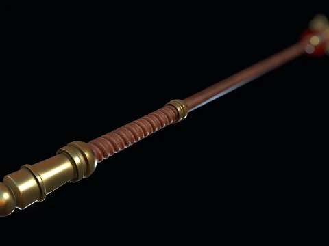 Serpent spear 3D Model
