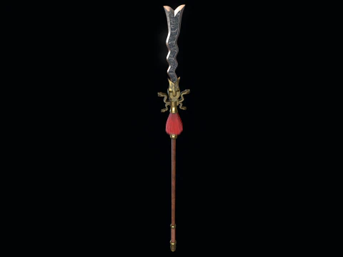 Serpent spear 3D Model