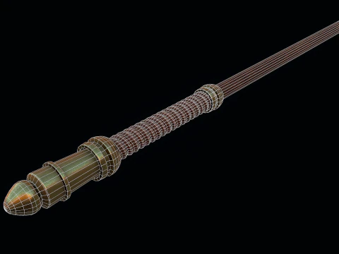 Serpent spear 3D Model