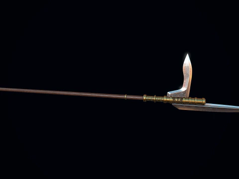 Dagger-Axe 3D Model