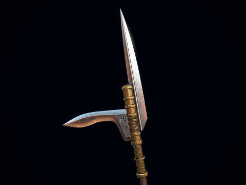 Hançer-Balta 3D Model