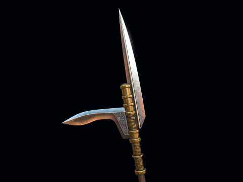 Dagger-Axe 3D Model