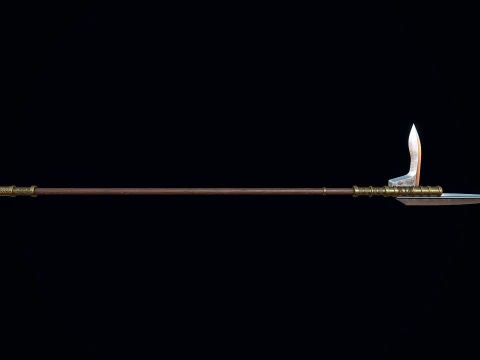Dagger-Axe 3D Model