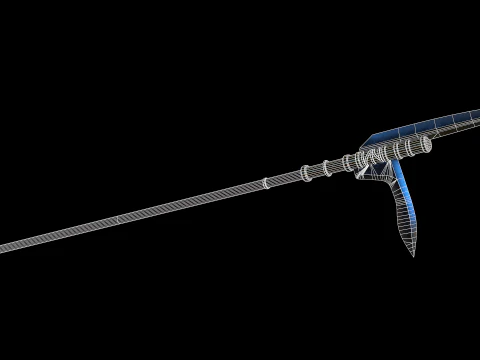 Dagger-Axe 3D Model
