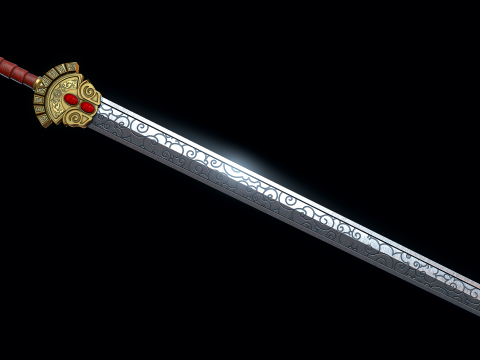 Sword of Heaven 3D Model