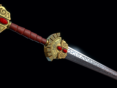 Sword of Heaven 3D Model