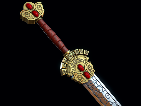 Sword of Heaven 3D Model