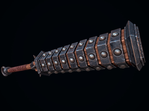 Kanabo dari Oni Model 3D