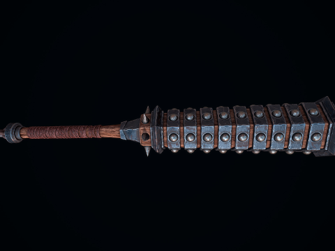 Kanabo dari Oni Model 3D