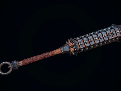 Kanabo of the Oni 3D Model