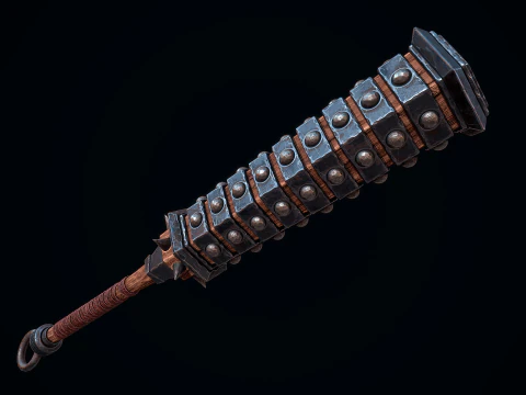 Kanabo of the Oni 3D Model