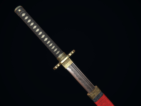 Great Samurai Katana 3D Model