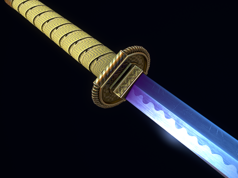 Muramasa sword 3D Model