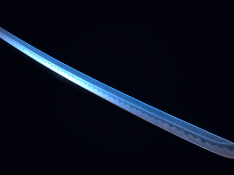 Muramasa sword 3D Model