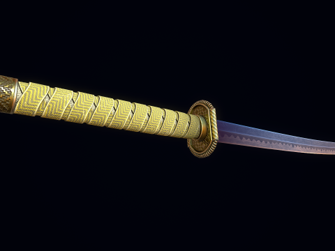 Muramasa sword 3D Model