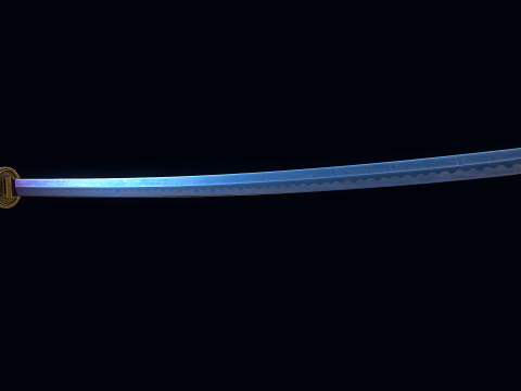 Muramasa sword 3D Model