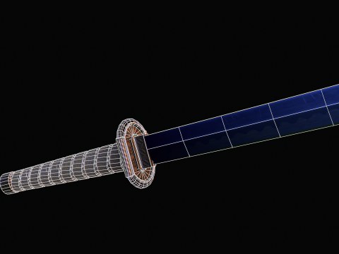 Muramasa sword 3D Model